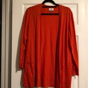 Old Navy long open front cardigan